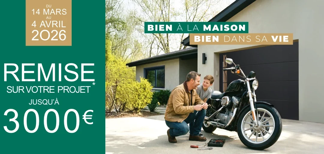 En mars, remise sur votre projet jusqu&rsquo;à 3000€