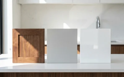 Comment bien choisir ses façades de cuisine : bois, stratifié, laqué ?