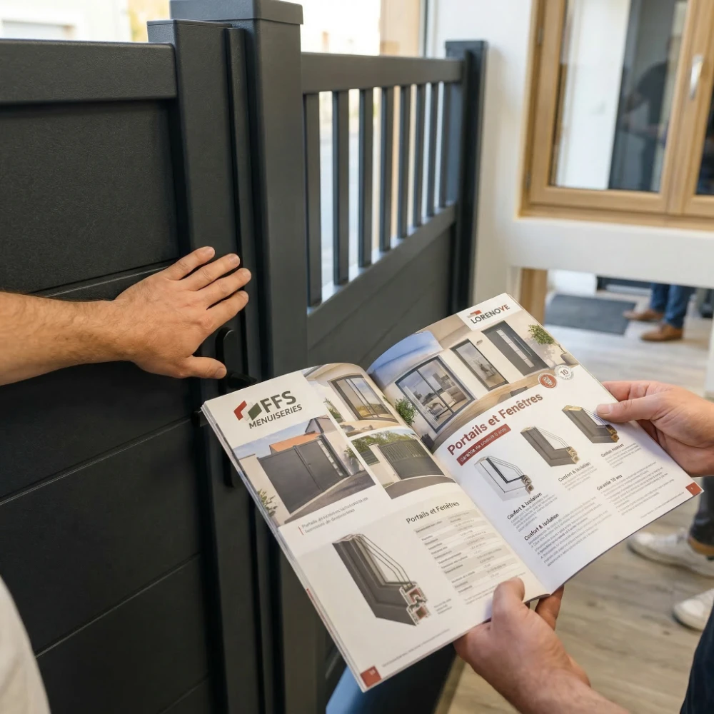 Showroom Lorenove — intérieur du magasin FFS